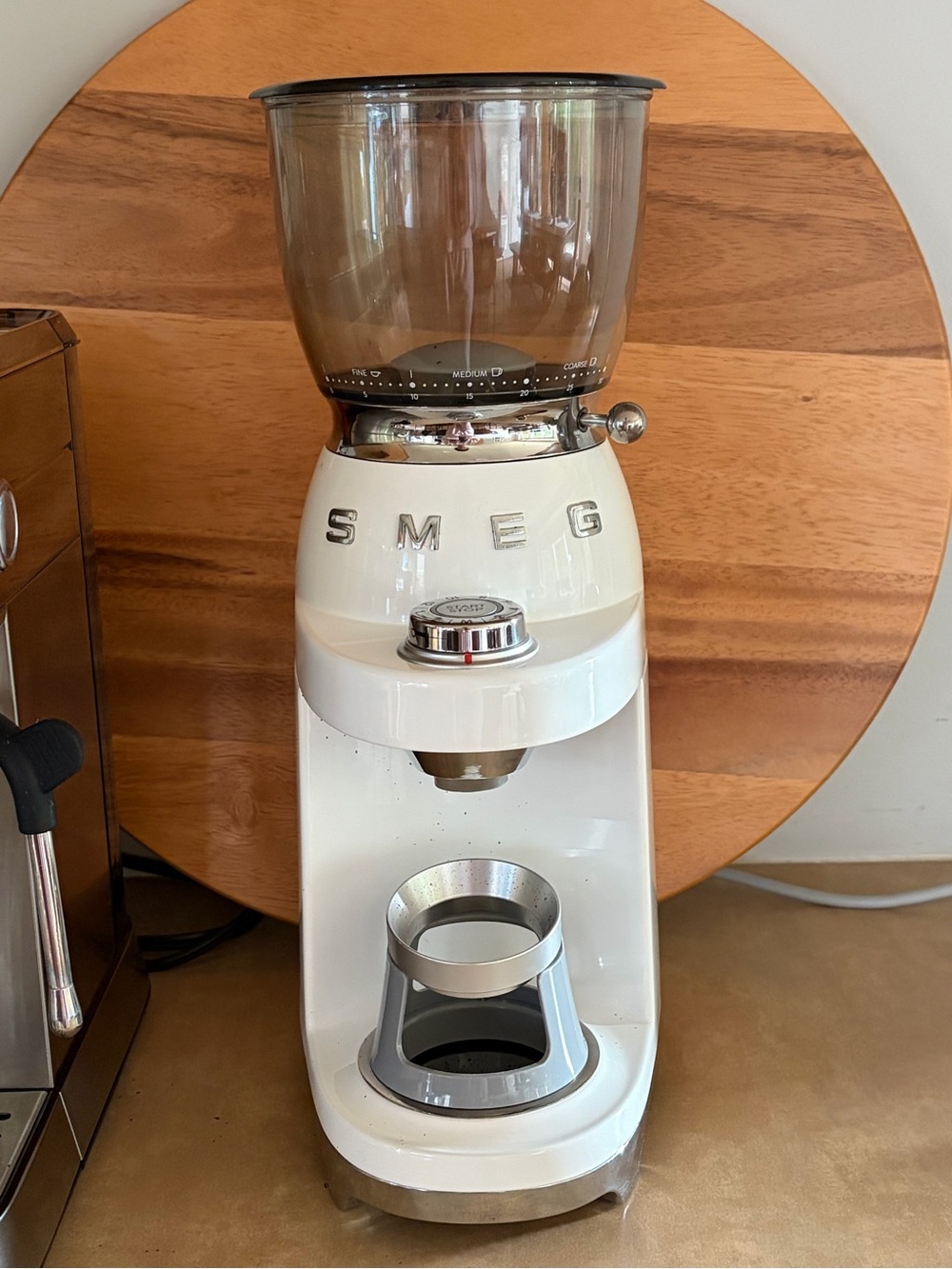 SMEG White Coffee Grinder
